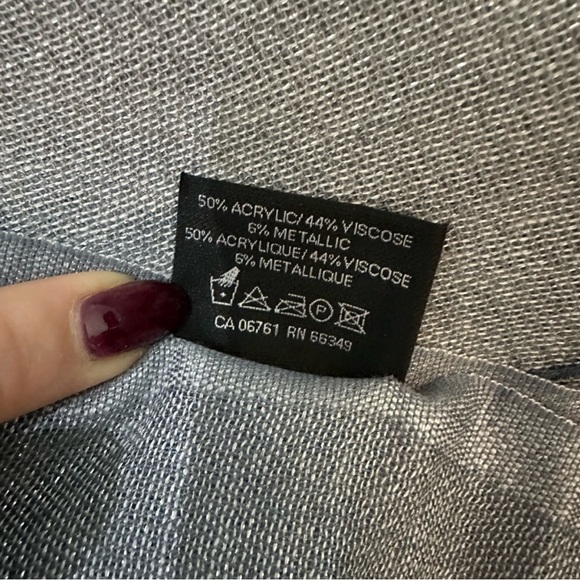 Lord & Taylor Shimmery Gradient Scarf - Picture 4 of 4